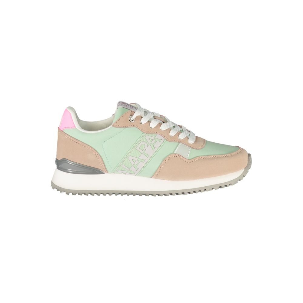 Napapijri Green Polyester Athletic Sneakers