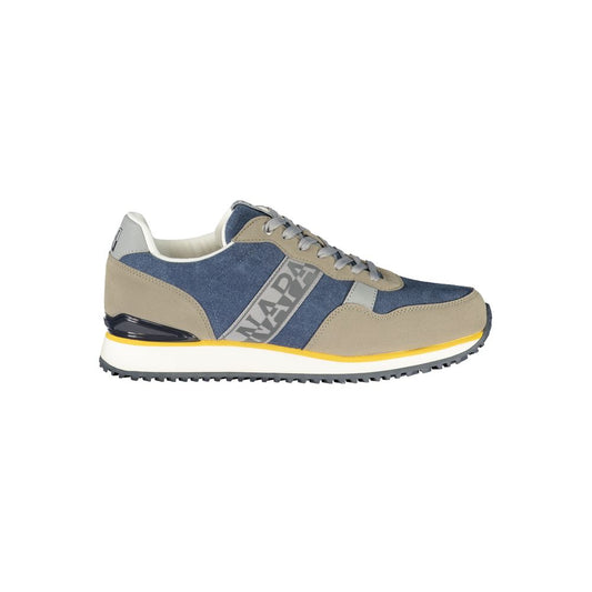 Napapijri Blue Polyester Athletic Sneakers – Your Perfect Adventure Companion