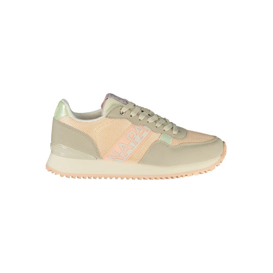 Napapijri Pink Polyester Athletic Sneakers