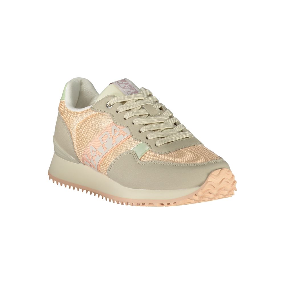 Napapijri Pink Polyester Athletic Sneakers