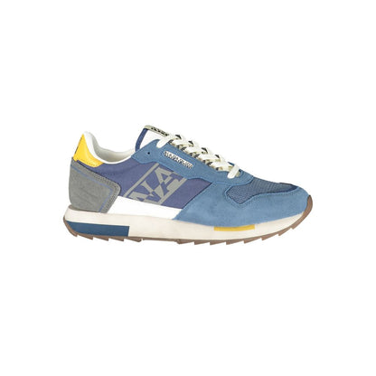 Napapijri Blue Polyester Athletic Sneakers