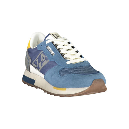 Napapijri Blue Polyester Athletic Sneakers