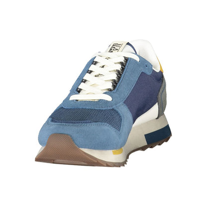 Napapijri Blue Polyester Athletic Sneakers