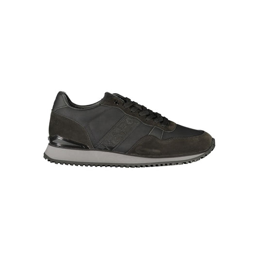 Napapijri Black Mens Sneakers - Elevate Your Style