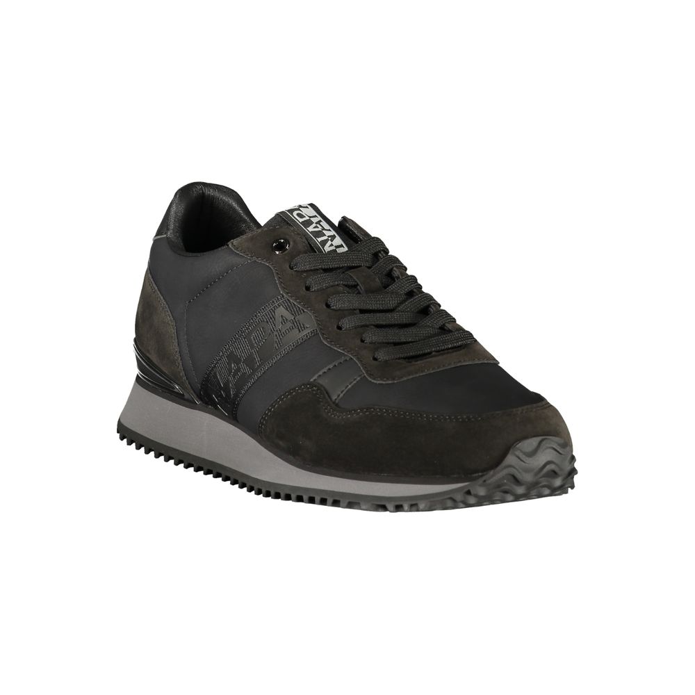 Napapijri Black Mens Sneakers - Elevate Your Style