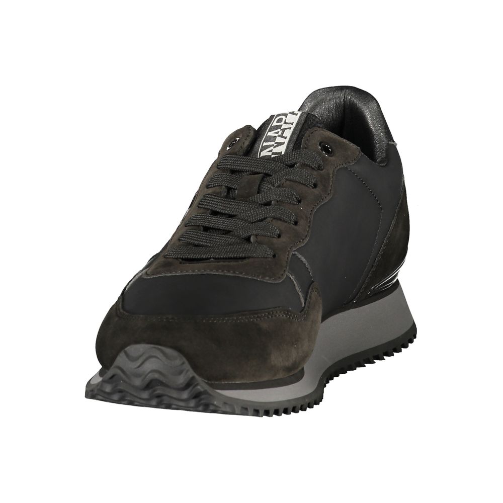 Napapijri Black Mens Sneakers - Elevate Your Style