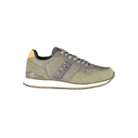 Napapijri Grey Men's Sneaker - Sporty Chic Style