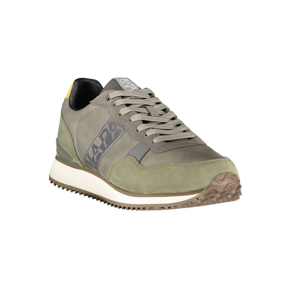 Napapijri Grey Men's Sneaker - Sporty Chic Style
