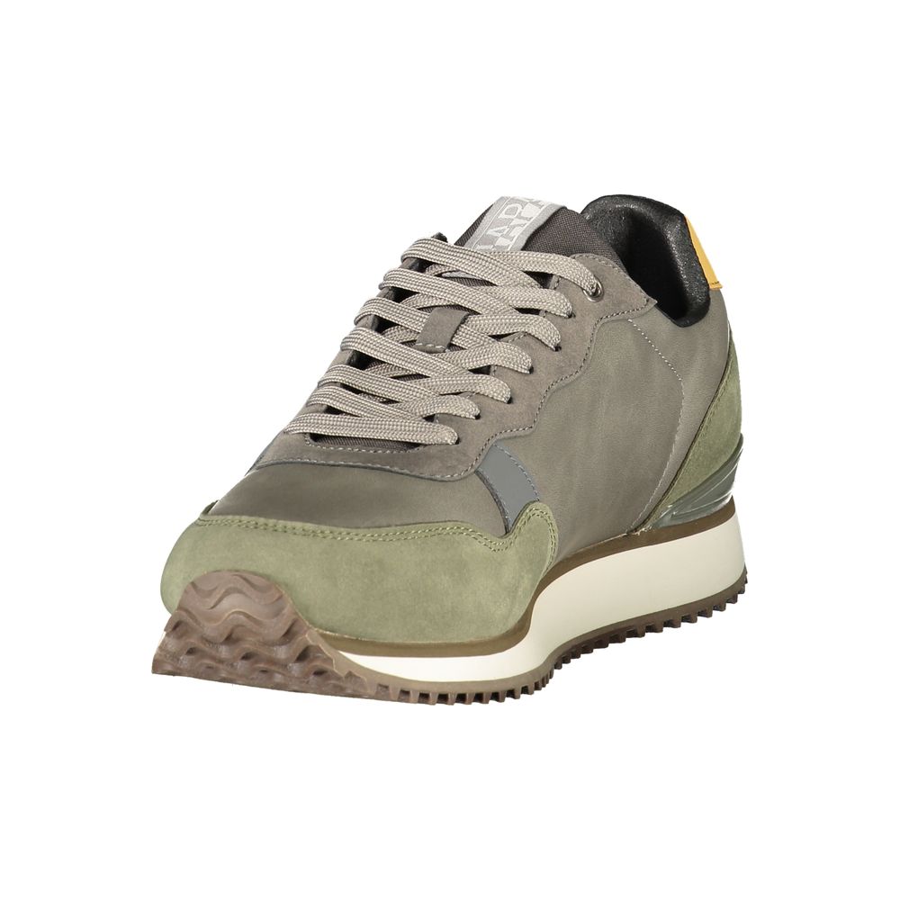 Napapijri Grey Men's Sneaker - Sporty Chic Style