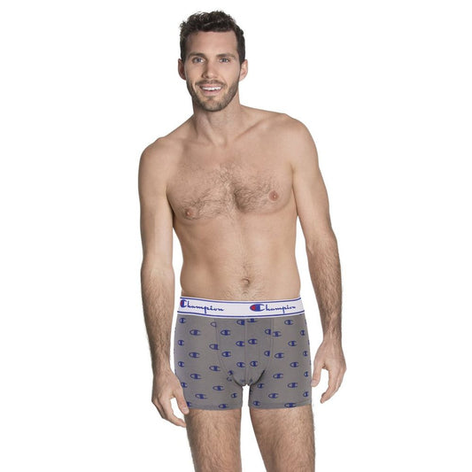 Champion Grey Cotton Boxers - Comfort Meets Style