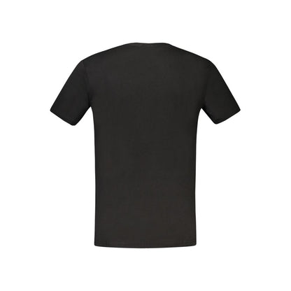 Rifle Black Cotton T-Shirt - Effortless Casual Style