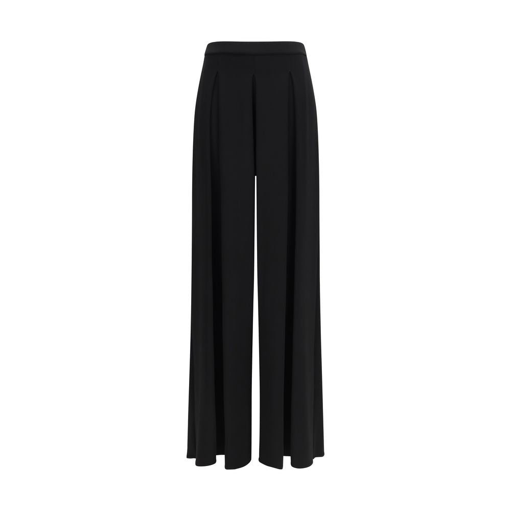 Max Mara Pure Black Panelled Pants