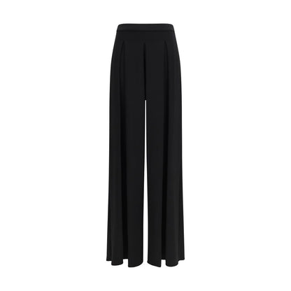 Max Mara Pure Black Panelled Pants