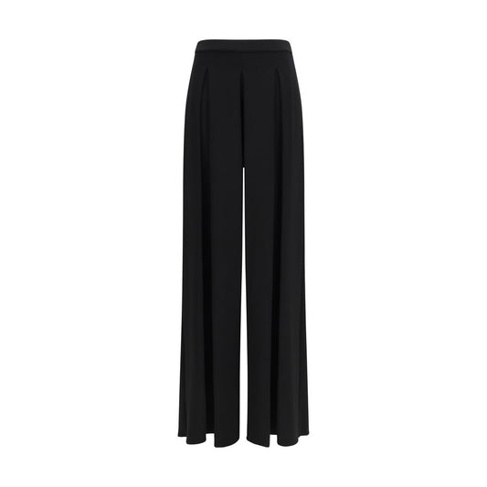 Max Mara Pure Black Panelled Pants