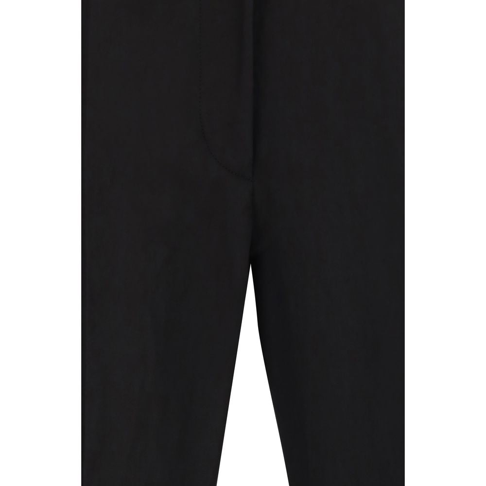 Max Mara Sportmax Black Panelled Pants - Timeless Elegance