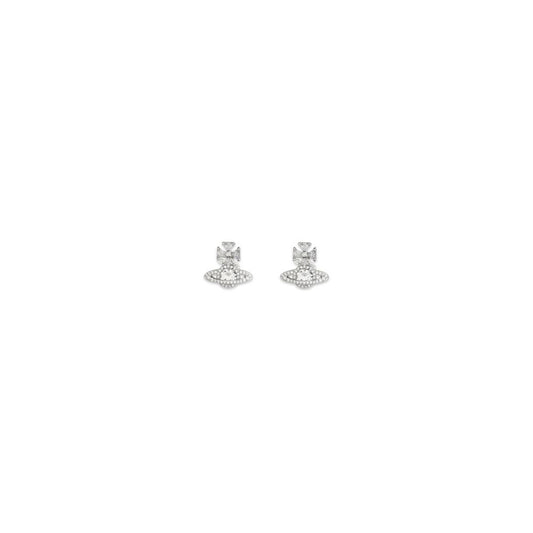 Vivienne Westwood Silver Metal Mila Earrings