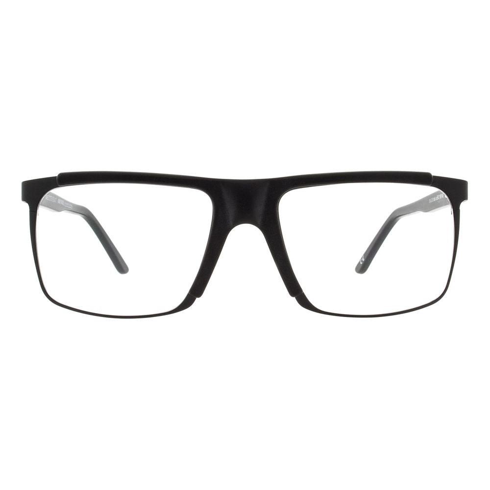 Andy Wolf Men's Optical Glasses – Black Rectangle Frame, 56mm