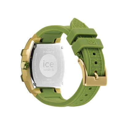 ICE Bicolor Unisex Watch - Gold Aluminium Case, Green Strap
