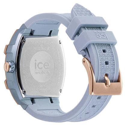 ICE Blue Synthetic Dress Watch - Unisex, Silicone Strap, Bold Design