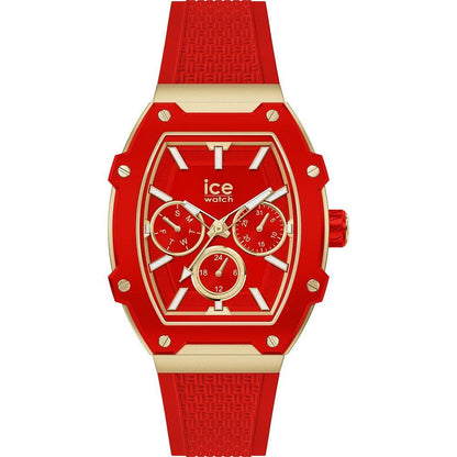 ICE Men’s Sport Watch - Bold Red Silicone Strap, Analog Dial