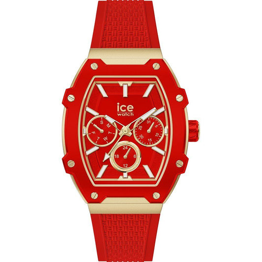 ICE Men’s Sport Watch - Bold Red Silicone Strap, Analog Dial