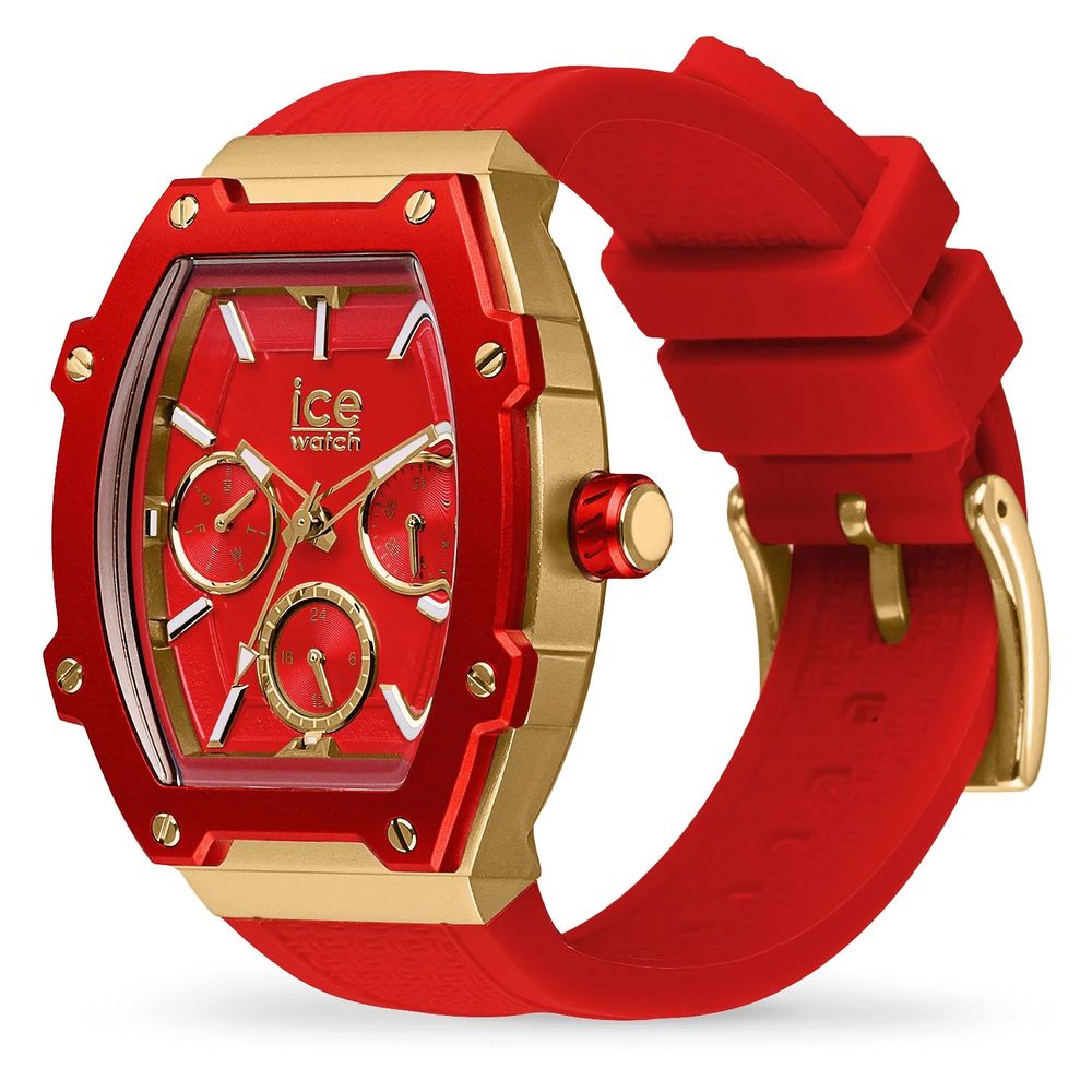 ICE Men’s Sport Watch - Bold Red Silicone Strap, Analog Dial