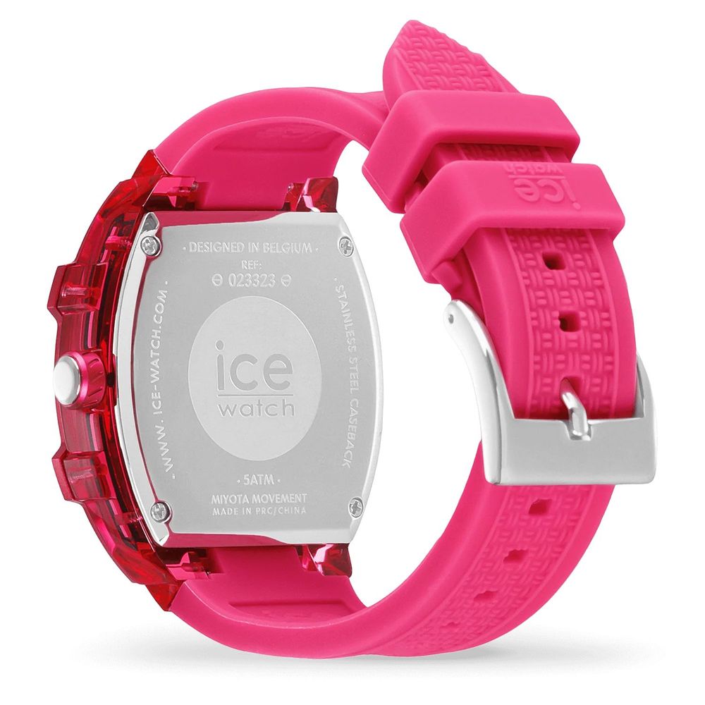 ICE Women's Pink Silicone Sport Watch - Bold Design