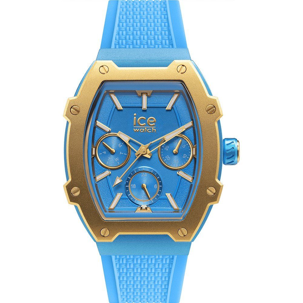 ICE Blue Unisex Silicone Sport Watch with Bold Design