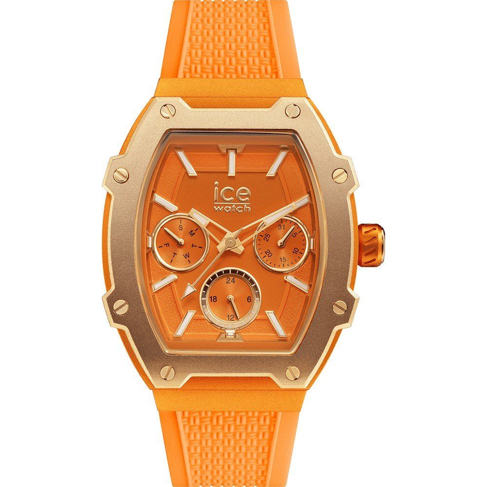 ICE Orange Unisex Quartz Watch with Silicone Strap