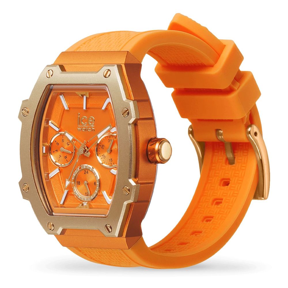 ICE Orange Unisex Quartz Watch with Silicone Strap