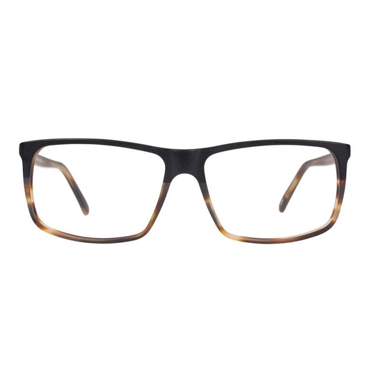 Andy Wolf Men’s Optical Glasses – Brown Rectangle Frame, 57mm