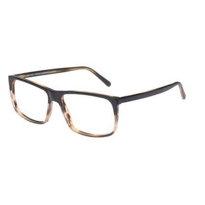 Andy Wolf Men’s Optical Glasses – Brown Rectangle Frame, 57mm