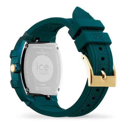 ICE Bicolor Unisex Sport Watch - Gold & Green Silicone Strap