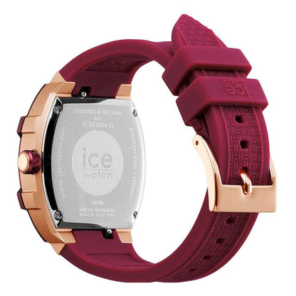 ICE Multicolor Women’s Silicone Bracelet Watch - Bold Pink Design
