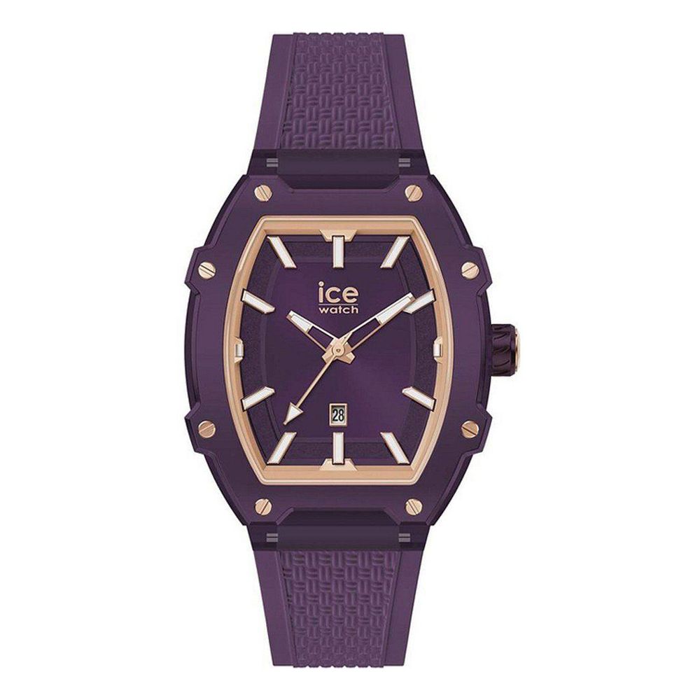 ICE Unisex Quartz Dress Watch, Purple Silicone Strap