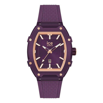 ICE Unisex Quartz Dress Watch, Purple Silicone Strap