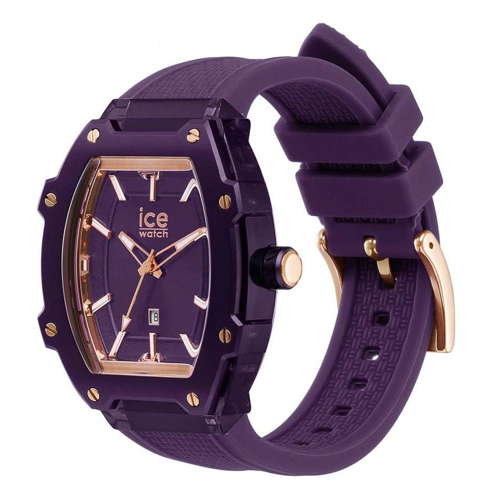 ICE Unisex Quartz Dress Watch, Purple Silicone Strap