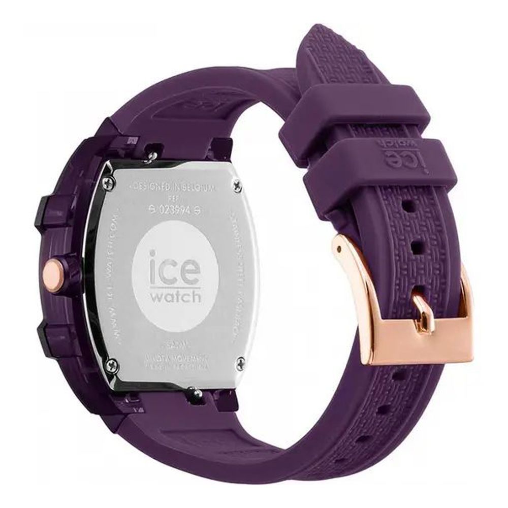ICE Unisex Quartz Dress Watch, Purple Silicone Strap