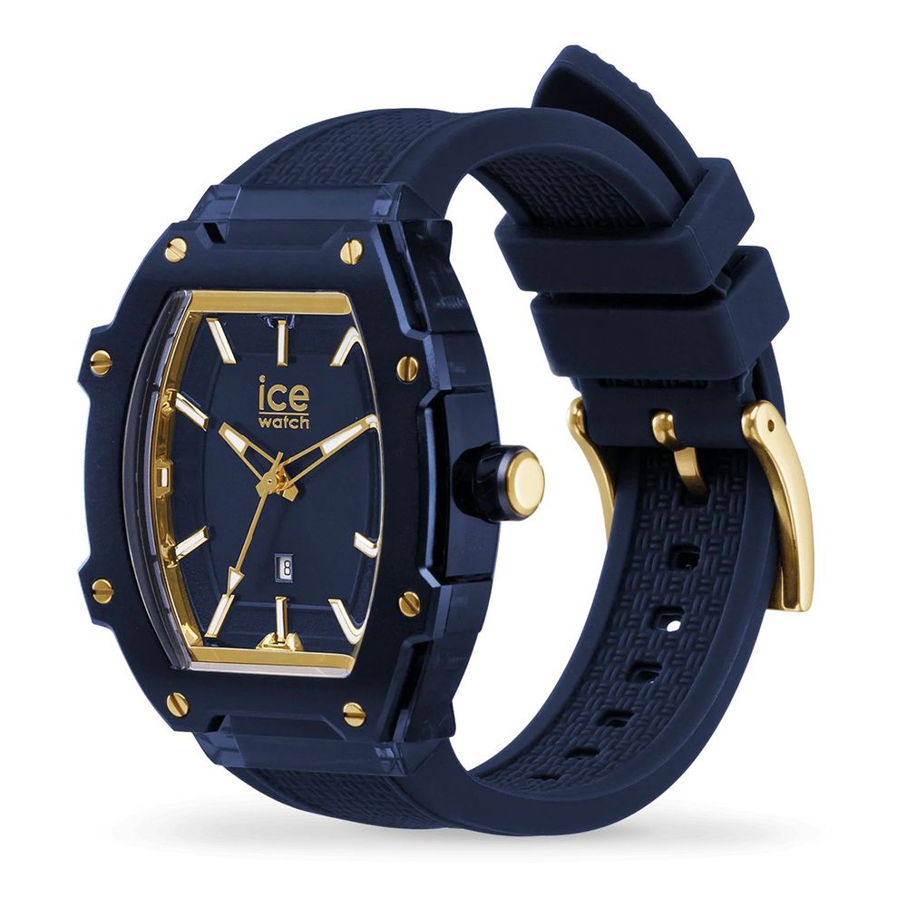 ICE Purple Unisex Silicone Bracelet Watch with Quartz Movement