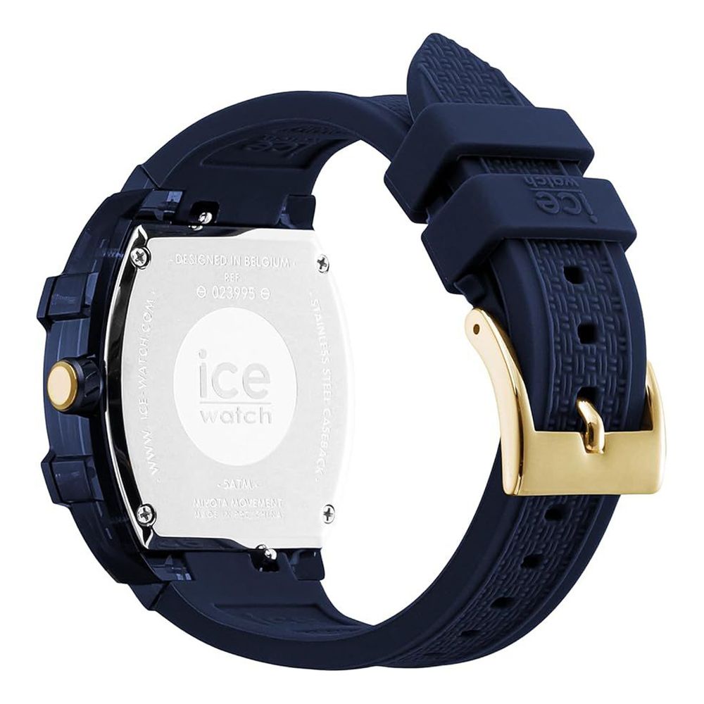 ICE Purple Unisex Silicone Bracelet Watch with Quartz Movement