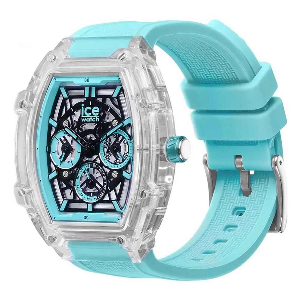 ICE Blue Quartz Sport Watch for Unisex with Silicone Strap