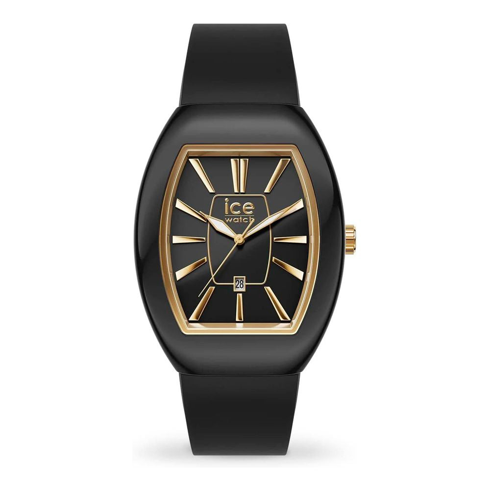 ICE Black Men's Synthetic Dress Watch with Bold Design