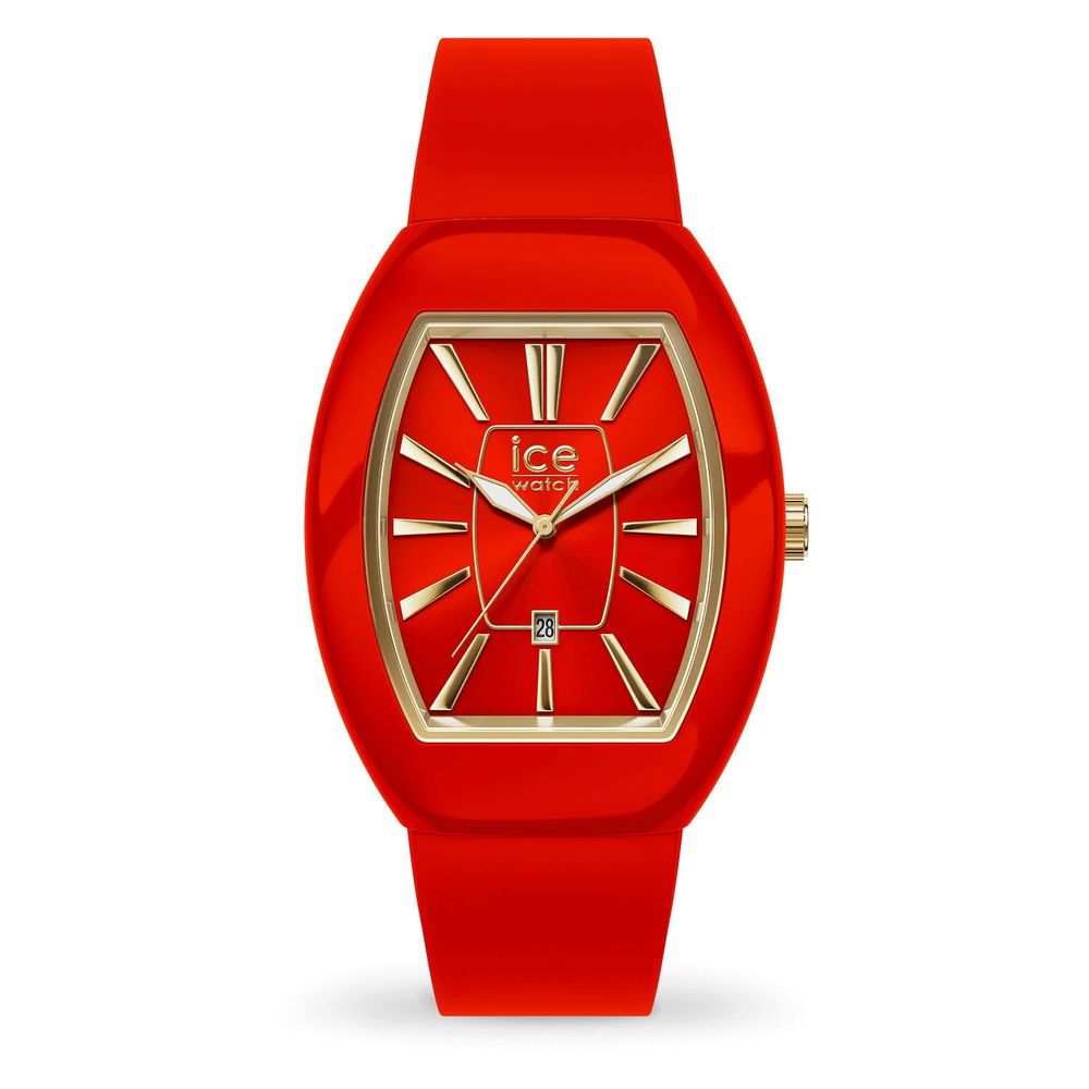 ICE Unisex Multicolor Synthetic Dress Watch – Bold Red Style