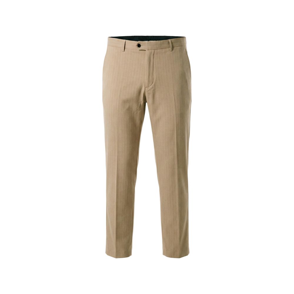 Mulish Beige Polyester Two-Piece Suit by CARDUCCI ABS111R