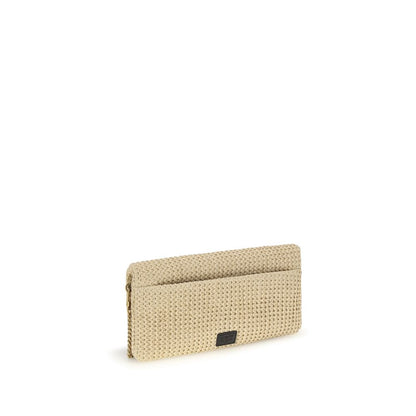 PINKO Beige Polypropylene Shoulder Bag - The Love Bag Click Soft
