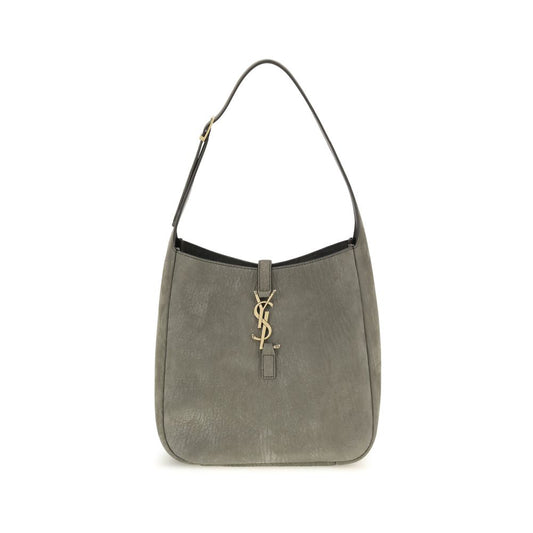 Saint Laurent Gray Calf Leather 5 À 7 Supple Small Bag