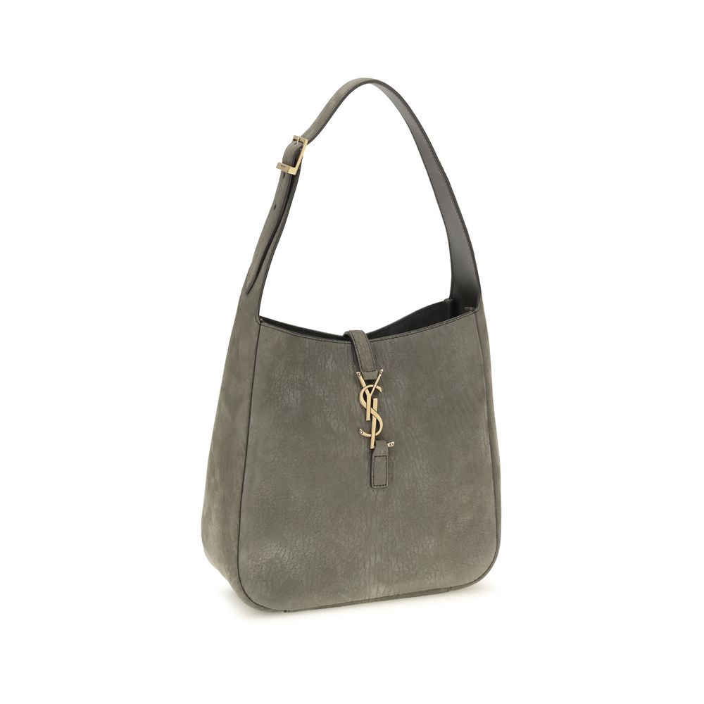 Saint Laurent Gray Calf Leather 5 À 7 Supple Small Bag