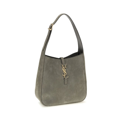 Saint Laurent Gray Calf Leather 5 À 7 Supple Small Bag