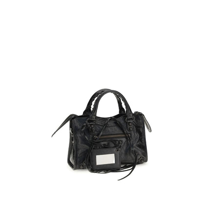Balenciaga Black Lamb Leather Le City Mini Bag Shoulder Bag