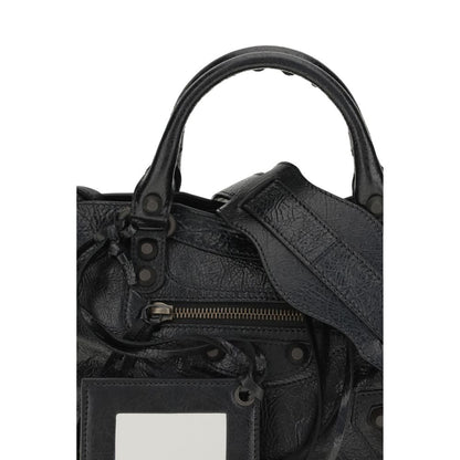 Balenciaga Black Lamb Leather Le City Mini Bag Shoulder Bag